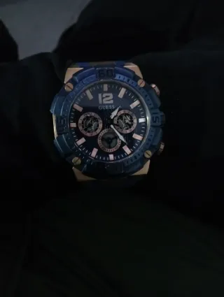 Reloj Guess Azul y Dorado