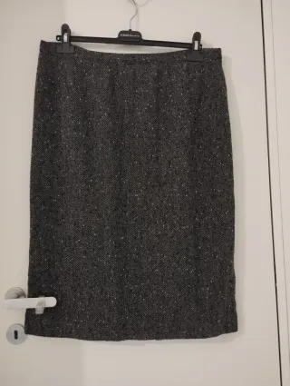 Tailleur donna invernale gonna tg XL