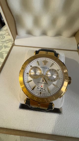 Reloj Versace Aion Cronógrafo Verde