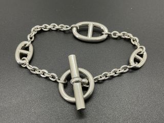 Pulsera Hermes Plata