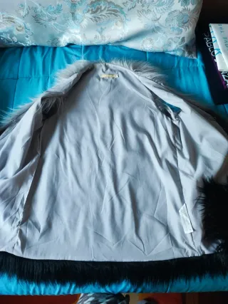 Chaleco largo pelo degradado