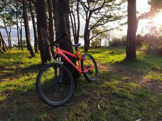 Bicicleta Rockrider Naranja