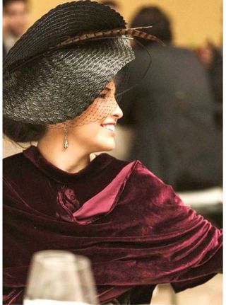 Chal terciopelo azul marino