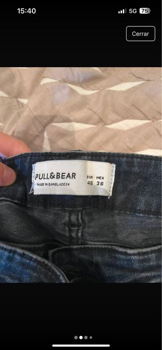 Pantalones tejanos azules