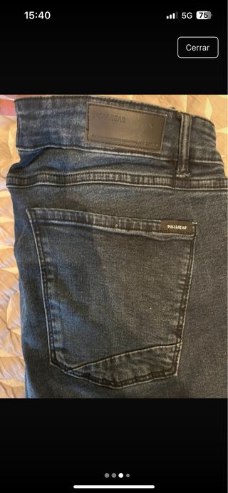 Pantalones tejanos azules