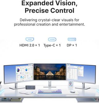 Mini PC Thomson K3 Ryzen 7 16GB RAM 512GB SSD