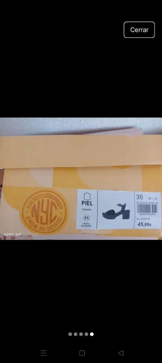 Sandalias de tacón negras para mujer