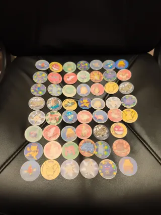 Lote Tazos años 90 Pokémon, Looney Tunes, chiquito