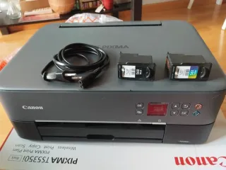 Impresora Canon TS5350i Negra Poco Uso