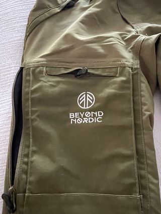 Pantalón montaña Beyond Nordic Talla XS/34 Kaki