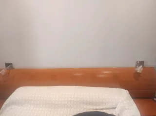 Dormitorio completo color cerezo