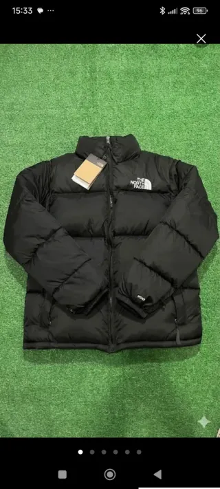 Chaqueta negra de invierno