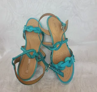 Sandalias Geox Talla 39 Turquesa