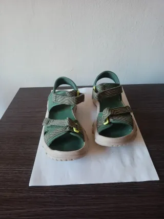 Sandalias Quechua niño/a verde y beige