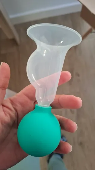 Sacaleches manual de silicona el agarre