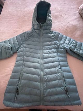 Chaqueta Reld Urriellu turquesa con capucha