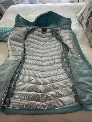 Chaqueta Reld Urriellu turquesa con capucha