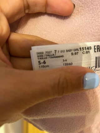 Abrigo acolchado Zara niña rosa