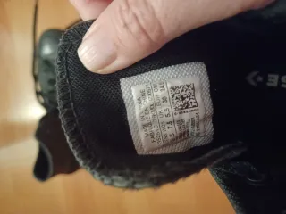 Zapatilla Piel Converse Negra Talla 38