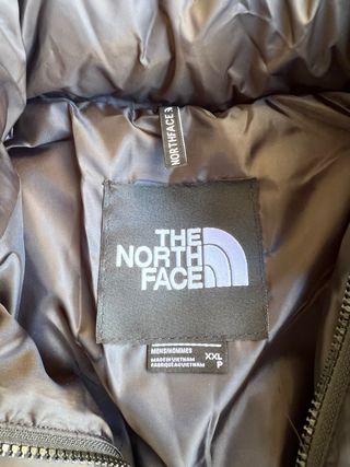 The North Face Chaqueta Verde y Negra