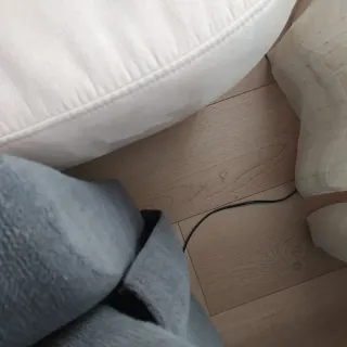 Sillón reclinable electrónico gris