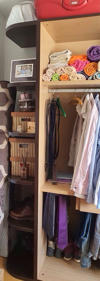 Armario/vestidor de madera