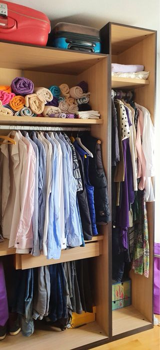 Armario/vestidor de madera