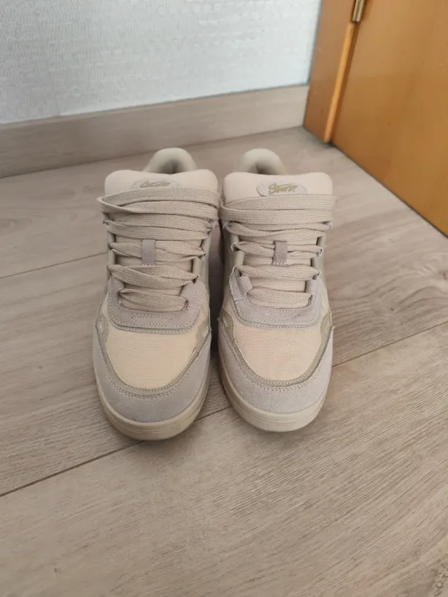 Sneakers sportive uomo beige/grigio 43