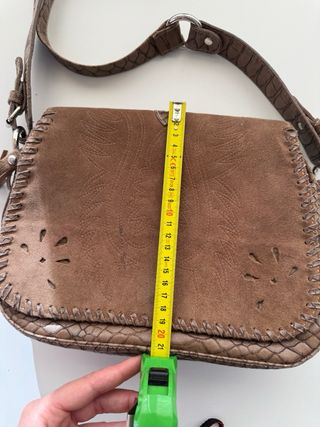Bandolera Torrens Piel Auténtica Color Marrón