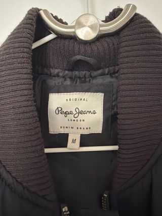Chaqueta Bomber Pepe Jeans Negra