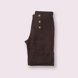 Pantalón efecto piel melocotón