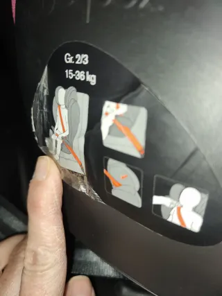 Silla de coche Cybex rosa