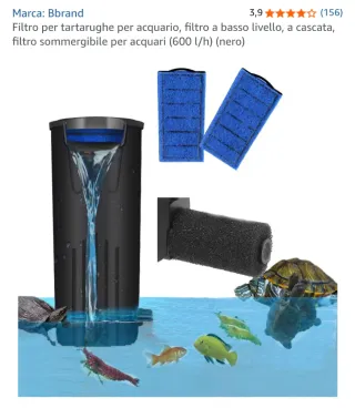 Filtro cascata per acquario Bbrand