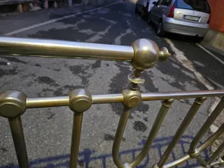 Letto in ferro siciliano epoca 1870/90