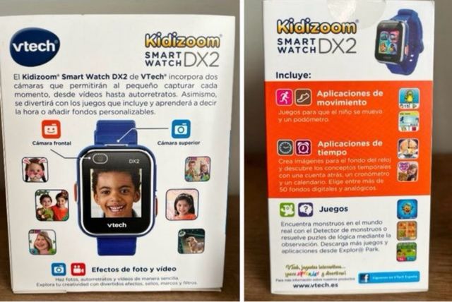 RELÓGIO INTELIGENTE KIDIZOOM VTECH DX2 (criança)