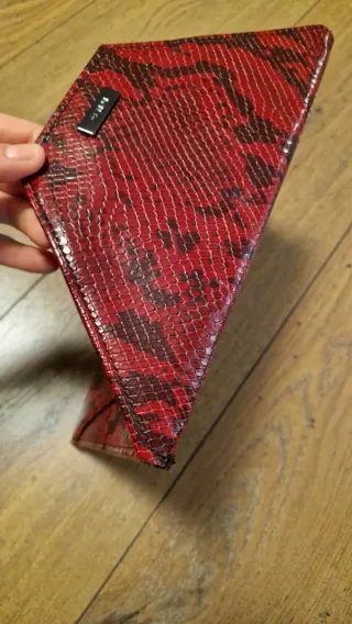 Bolso de mano estampado animal print