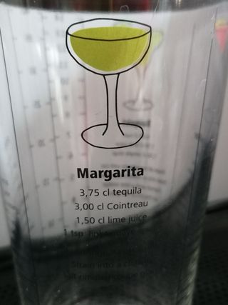 Shaker Cocktail Vetro Metallo