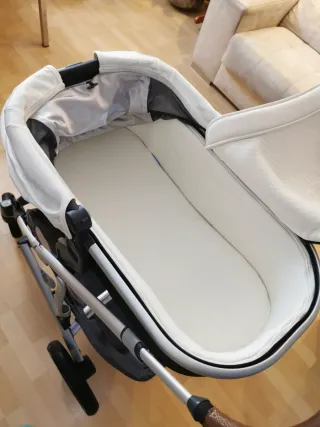 Carro / Cochecito Gemelar Uppababy Vista Beige
