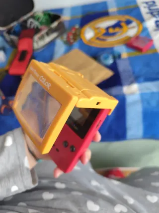 Lupas Game Boy Color Rosa y Amarilla