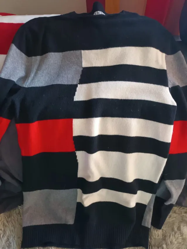 cmCaldo Maglione a blocchi di colore lungo