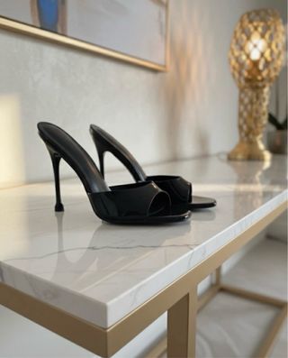 Tacchi neri eleganti 11cm