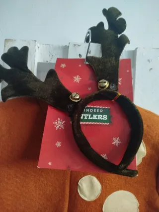 Disfraz reno infantil con cuernos