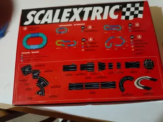 Scalextric: Circuito de carreras abierto