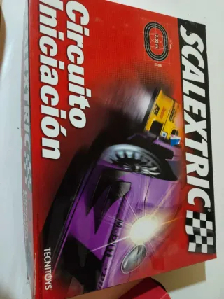 Scalextric: Circuito de carreras abierto