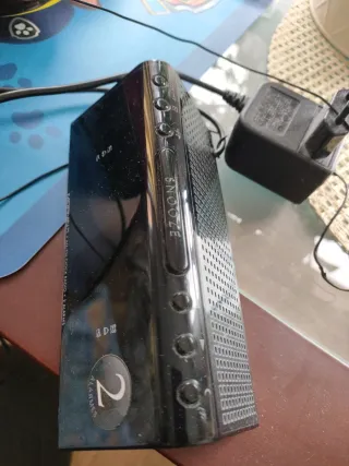 Radio Despertador Naf Naf AM/FM Negro