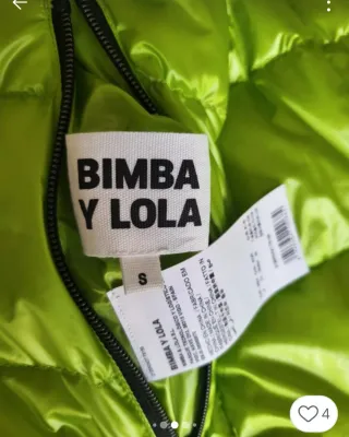 Plumífero Bimba y Lola verde oliva