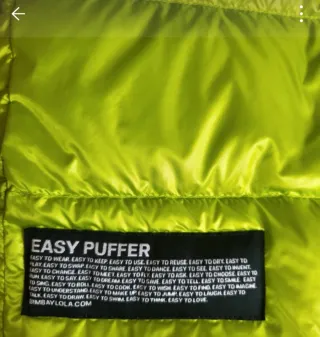 Plumífero Bimba y Lola verde oliva