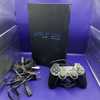 Sony Playstation 2 PS2 Fat Console Nera