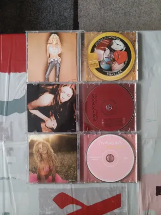 Lote 8 CDs Shakira