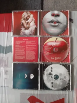 Lote 8 CDs Shakira